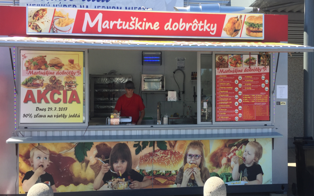Komerčná budova Martuškine dobrôtky