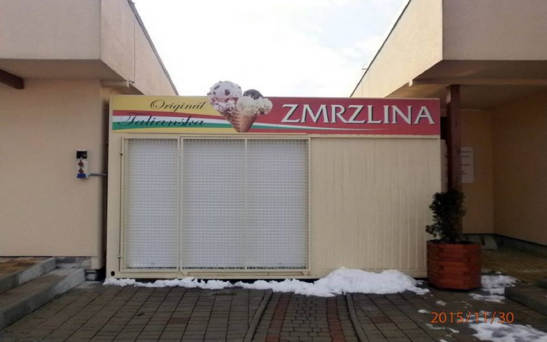 Zmrzlinový stánok Kapušany