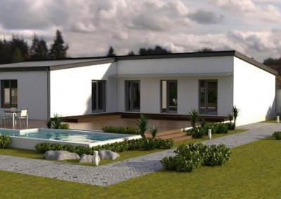 Visualization Family house