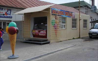 Eisbude Hanušovce nad Topľou