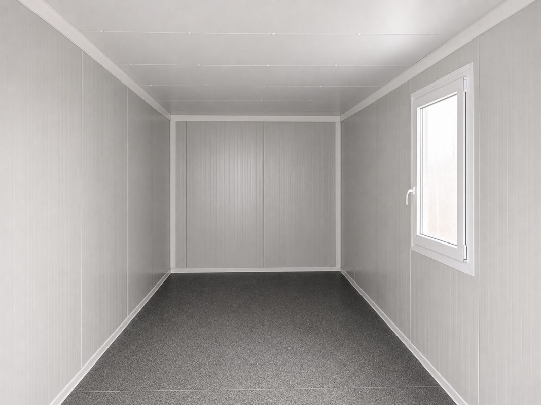 Umývateľný plechový interiér modulu