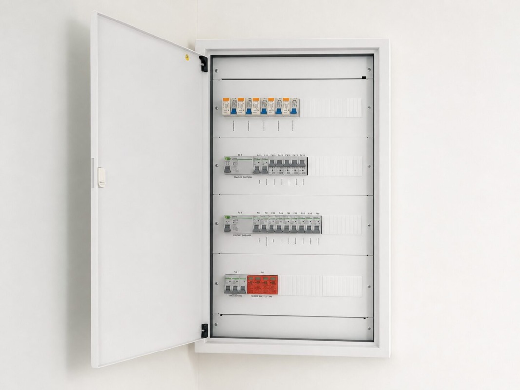 Elektroinštalácia v modulárnej budove